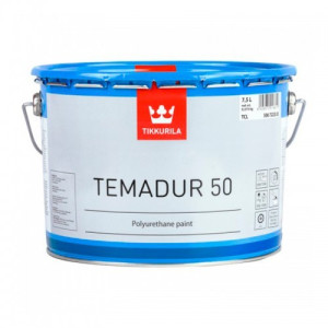 Temadur50 ezüst selyem 7,5l 2K PU átvonóbevonat THL kis szemcsés A komp.