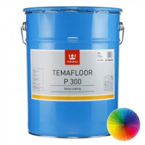 Temafloor P300 szürke 0229 KY4 20l 2K epoxi oldószer mentes padlóbevonat A komp.