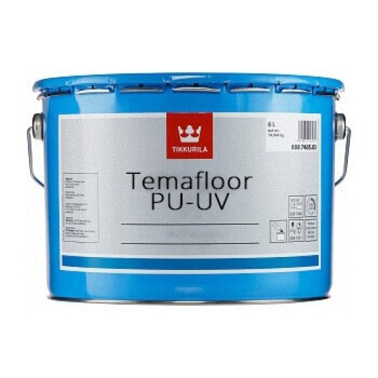 Temafloor PU-UV szürke 0229 10l  2K oldószermentes PU padlóbevonat