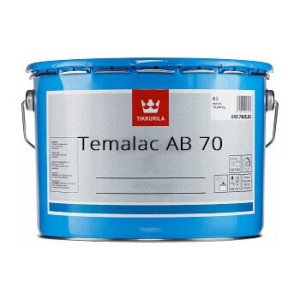 Temalac AB70 ezüst  9l fényes alkidzománc THL lakkbenzinnel is hígítható