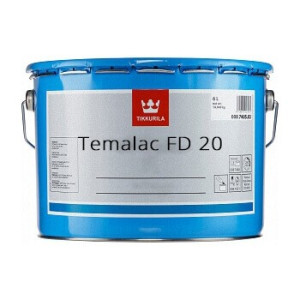 Temalac FD20 színtelen 18l félmatt korgátló alkid fedőbevonat TCH Tikkurila Coat