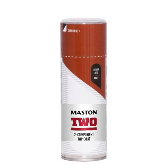 TWO 2K Antirust Primer alapozó spray 400ml vörös MASTON