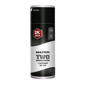TWO 2K Fényes festék spray 400ml RAL9005 fekete MASTON