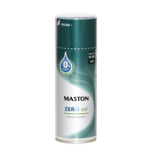 ZERO Vízbázisú festék spray 400ml Satin RAL 6005 sötétzöld MASTON selyemfényű