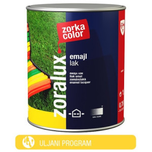 Zoralux Zománc szürke 0,75l magasfényű 7501 Zorkacolor